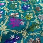 HANDWOVEN KATAAN SILK JANGLA BANARASI SAREE