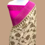 HANDWOVEN MOONGA SILK BANARASI SAREE