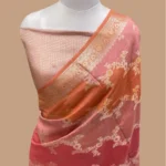 PURE MOONGA COTTON SILK RANGKAT BANARASI SAREE