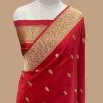 HANDWOVEN KATAAN SILK KADHUA BANARASI SAREE