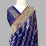 PURE KATAAN SILK HANDWOVEN JANGLA BANARASI SAREE
