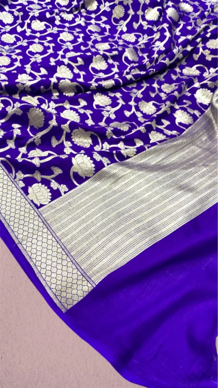 PURE MOONGA SILK HANDLOOM BANARASI DUPATTA