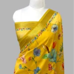 'KALAMKARI' PURE MOONGA COTTON SILK HANDLOOM BANARASI KALAMKARI SAREE