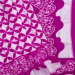 PURE BANARASI MASHRU SATIN SILK SAREE- Rani Pink Pure Mashru Satin Silk Saree