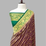 PURE KHADDI GEORGETTE HANDLOOM BANARASI SAREE