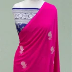 PURE KHADDI GEORGETTE HANDLOOM BANARASI SAREE