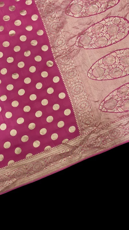 PURE MASHRU SILK HANDLOOM BANARASI SAREE