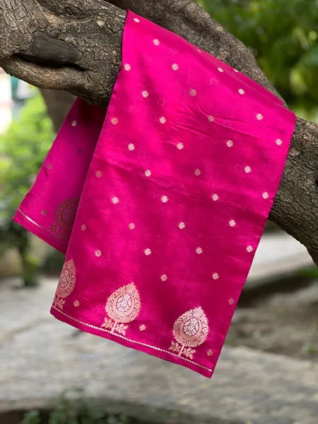 PURE BANARASI MANGO SILK SAREE