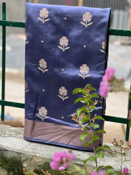 PURE BANARASI RAW MANGO SILK SAREE