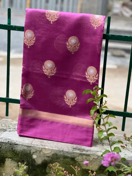 PURE BANARASI MANGO SILK SAREE