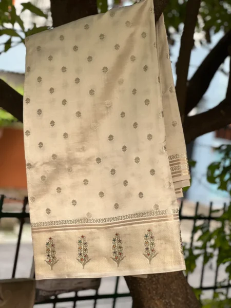 PURE BANARASI MANGO SILK SAREE