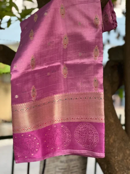 PURE BANARASI MANGO SILK SAREE