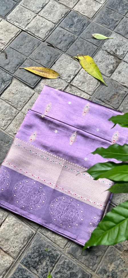 PURE BANARASI MANGO SILK SAREE