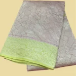PURE KHADDI CHIFFON BANARASI SAREE