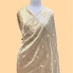 PURE KORA TISSUE SILK BANARASI SAREE