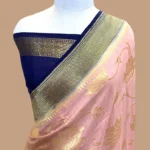 HANDWOVEN MASHRU SILK BANARASI SAREE