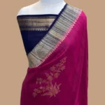 HANDWOVEN TUSSAR SILK BANARASI SAREE