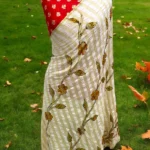 HANDWOVEN MASHRU SILK HANDPAINTED BANARASI SAREE