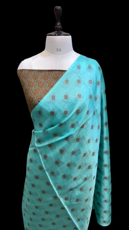 PURE TUSSAR HANDLOOM BANARASI SAREE