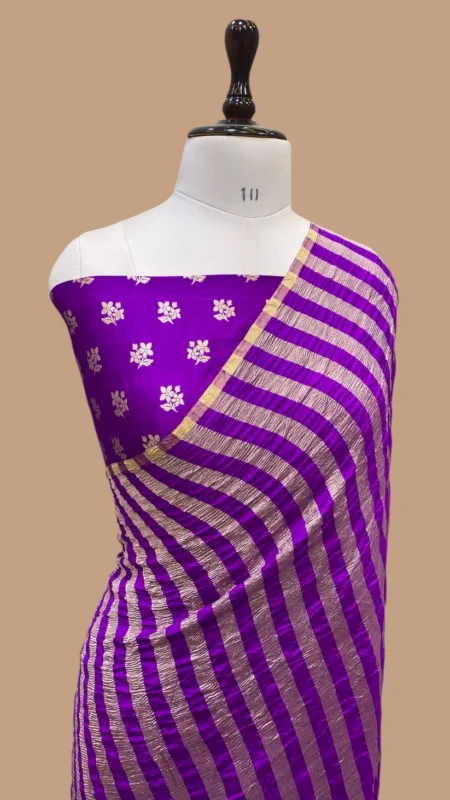 PURE MASHRU SILK HANDLOOM BANARASI SAREE