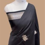 Pure mango silk handloom banarasi saree