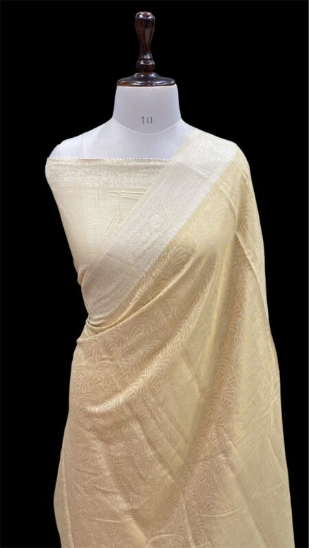 Pure moonga silk handloom banarasi saree