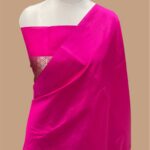 Pure mango silk handloom banarasi saree