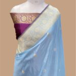 Pure kataan silk handloom kadhua banarasi saree