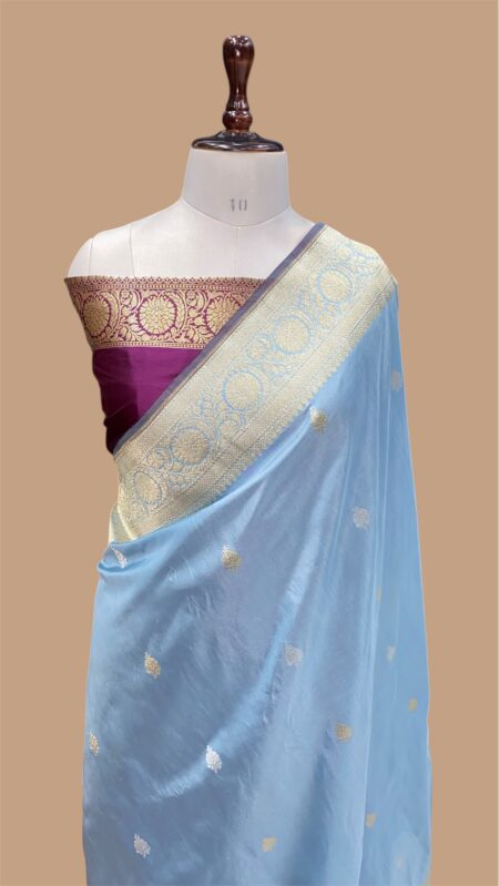 Pure kataan silk handloom kadhua banarasi saree