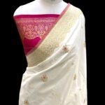 Pure kataan silk handloom kadhua banarasi saree