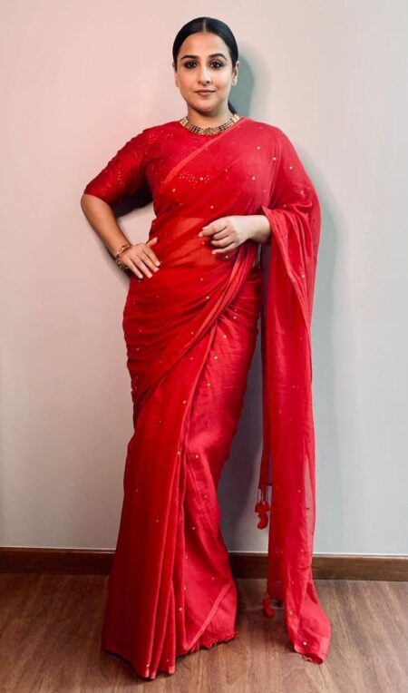 Pure moonga tussar silk handloom banarasi dot booti saree